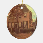 Vincent van Gogh - Vicarage bij Nuenen Keramisch Ornament (Links)