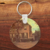 Vincent van Gogh - Vicarage bij Nuenen Sleutelhanger (Voorkant)