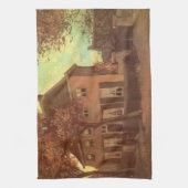 Vincent van Gogh - Vicarage bij Nuenen Theedoek (Verticaal)