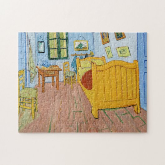 Vincent Van Gogh - Vincent slaapkamer in Arles Legpuzzel (Horizontaal)