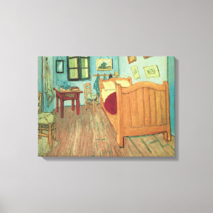 Vincent van Gogh - Vincent's Bedroom in Arles Canvas Afdruk