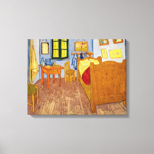 Vincent van Gogh - Vincent's Bedroom in Arles Canvas Afdruk