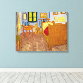 Vincent van Gogh - Vincent's Bedroom in Arles Canvas Afdruk (Insitu (Houten vloer))