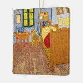 Vincent van Gogh - Vincent's Bedroom in Arles Keramisch Ornament (Links)