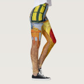 Vincent van Gogh - Vincent's Bedroom in Arles Leggings (Rechts)