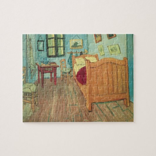 Vincent van Gogh - Vincent's Bedroom in Arles Legpuzzel (Horizontaal)