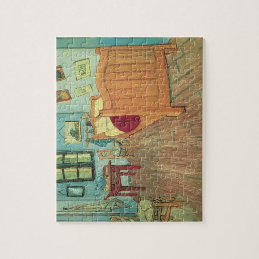 Vincent van Gogh - Vincent's Bedroom in Arles Legpuzzel (Verticaal)