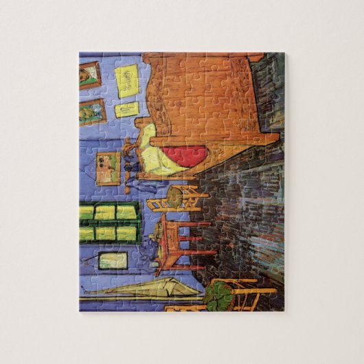 Vincent van Gogh - Vincent's Bedroom in Arles Legpuzzel (Verticaal)