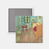 Vincent van Gogh - Vincent's Bedroom in Arles Magneet (Voorkant / Achterkant)