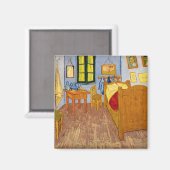 Vincent van Gogh - Vincent's Bedroom in Arles Magneet (Voorkant / Achterkant)
