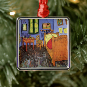 Vincent van Gogh - Vincent's Bedroom in Arles Metalen Ornament