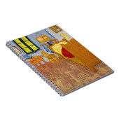 Vincent van Gogh - Vincent's Bedroom in Arles Notitieboek (Rechterzijde)