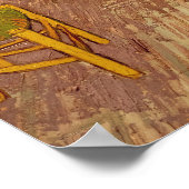 Vincent van Gogh - Vincent's Bedroom in Arles Poster (Hoek)