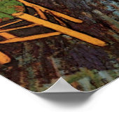 Vincent van Gogh - Vincent's Bedroom in Arles Poster (Hoek)