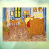 Vincent van Gogh - Vincent's Bedroom in Arles Raamsticker (Vel 3)