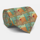 Vincent van Gogh - Vincent's Bedroom in Arles Stropdas (Opgerold)