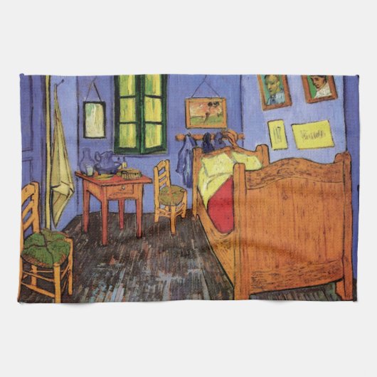 Vincent van Gogh - Vincent's Bedroom in Arles Theedoek (Horizontaal)