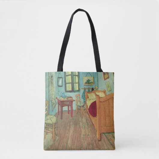 Vincent van Gogh - Vincent's Bedroom in Arles Tote Bag (Voorkant)