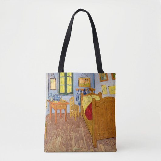 Vincent van Gogh - Vincent's Bedroom in Arles Tote Bag (Voorkant)