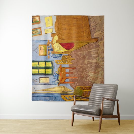 Vincent van Gogh - Vincent's Bedroom in Arles Wandkleed (In situ)
