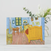 Vincent Van Gogh - Vincent's slaapkamer in Arles Bedankkaart (Staand voorkant)