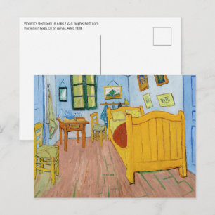 Vincent Van Gogh - Vincent's slaapkamer in Arles Briefkaart