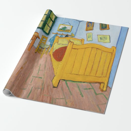 Vincent Van Gogh - Vincent's slaapkamer in Arles Cadeaupapier (Uitgerold)