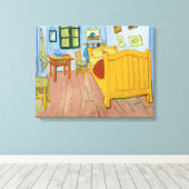 Vincent Van Gogh - Vincent's slaapkamer in Arles Canvas Afdruk (Insitu (Houten vloer))