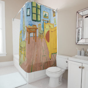 Vincent Van Gogh - Vincent's slaapkamer in Arles Douchegordijn