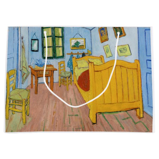 Vincent Van Gogh - Vincent's slaapkamer in Arles Groot Cadeauzakje (Voorkant)