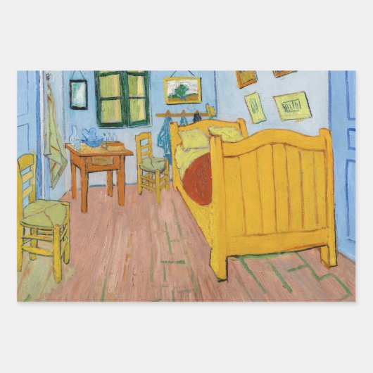 Vincent Van Gogh - Vincent's slaapkamer in Arles Inpakpapier Vel (Voorkant)