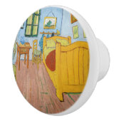 Vincent Van Gogh - Vincent's slaapkamer in Arles Keramische Knop (Rechts)