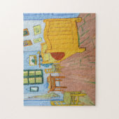 Vincent Van Gogh - Vincent's slaapkamer in Arles Legpuzzel (Verticaal)