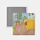 Vincent Van Gogh - Vincent's slaapkamer in Arles Magneet (Voorkant / Achterkant)
