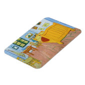 Vincent Van Gogh - Vincent's slaapkamer in Arles Magneet (Linkerzijde)