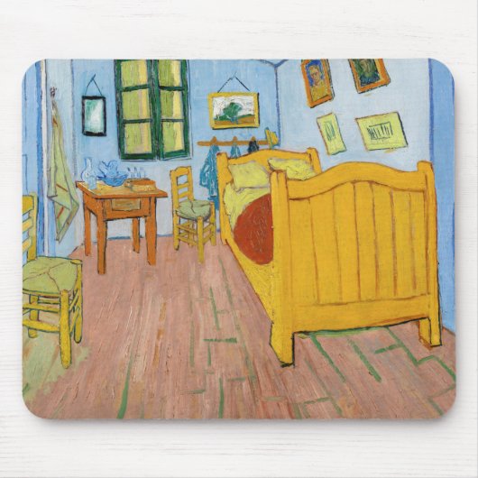 Vincent Van Gogh - Vincent's slaapkamer in Arles Muismat (Voorkant)