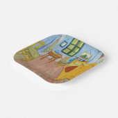 Vincent Van Gogh - Vincent's slaapkamer in Arles Papieren Bordje (Gebogen)
