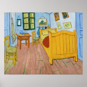 Vincent Van Gogh - Vincent's slaapkamer in Arles Poster