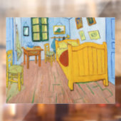 Vincent Van Gogh - Vincent's slaapkamer in Arles Raamsticker (Vel 2)