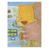Vincent Van Gogh - Vincent's slaapkamer in Arles Tafelkleed (Voorkant)
