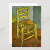 Vincent van Gogh - Vincent's stoel met zijn pijp (Voorkant / Achterkant)