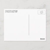 Vincent van Gogh - Vincent's stoel met zijn pijp Briefkaart (Achterkant)