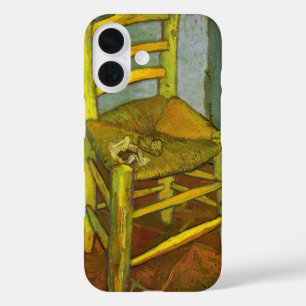 Vincent van Gogh - Vincent's stoel met zijn pijp iPhone 16 Hoesje