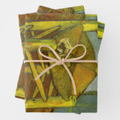 Vincent van Gogh - Vincent's stoel met zijn pijp Inpakpapier Vel (In situ)