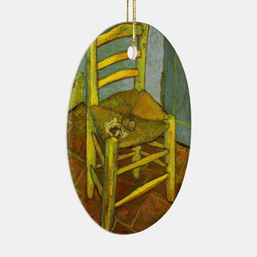 Vincent van Gogh - Vincent's stoel met zijn pijp Keramisch Ornament (Rechts)
