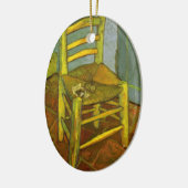 Vincent van Gogh - Vincent's stoel met zijn pijp Keramisch Ornament (Links)