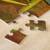Vincent van Gogh - Vincent's stoel met zijn pijp Legpuzzel (Zijkant)