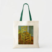 Vincent van Gogh - Vincent's stoel met zijn pijp Tote Bag (Voorkant)