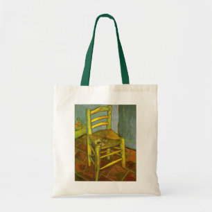 Vincent van Gogh - Vincent's stoel met zijn pijp Tote Bag