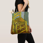 Vincent van Gogh - Vincent's stoel met zijn pijp Tote Bag (Dichtbij)